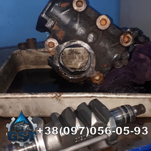 Ремонт ГУР рулевой колонки MAN TGA 8x4